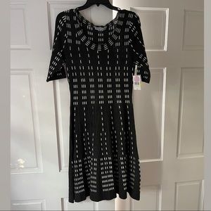 Mid-length sweater dress